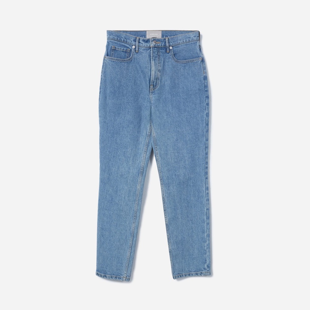Everlane - The Cheeky Jean - Stone Washed Blue - Sz 28